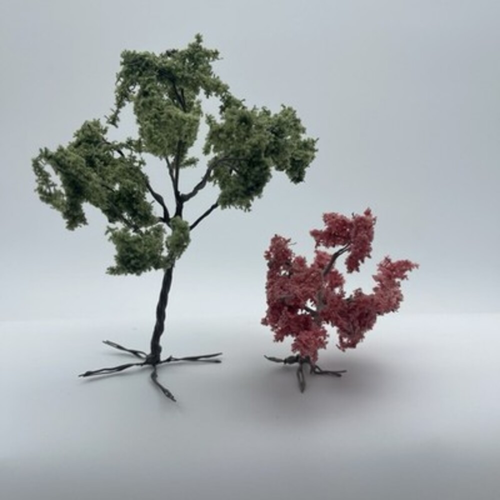 Trees For J Carlton Miniatures Building Village